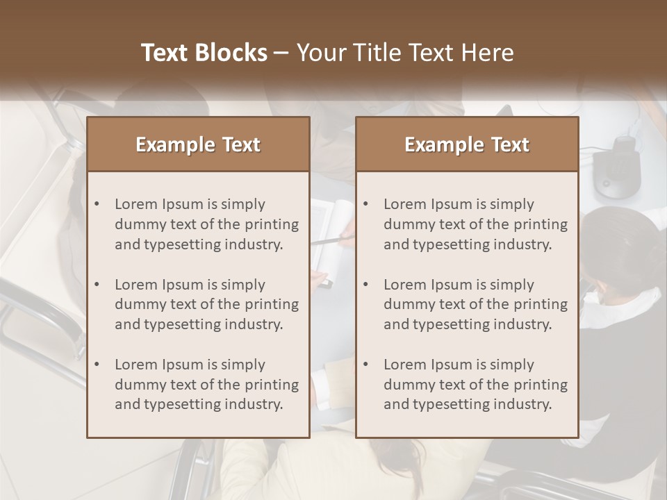 Woman Dial Employment PowerPoint Template