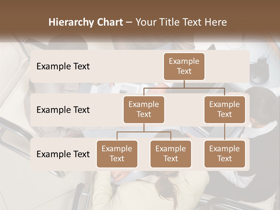 Woman Dial Employment PowerPoint Template