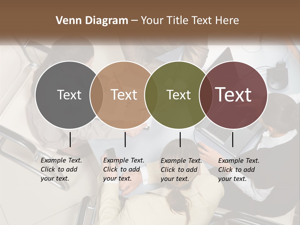 Woman Dial Employment PowerPoint Template