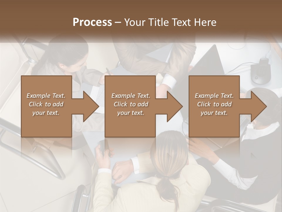 Woman Dial Employment PowerPoint Template