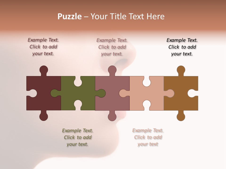 Fashion Female Charming PowerPoint Template