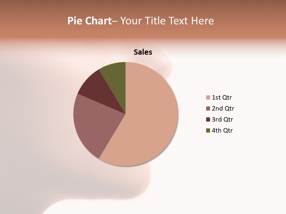 Fashion Female Charming PowerPoint Template