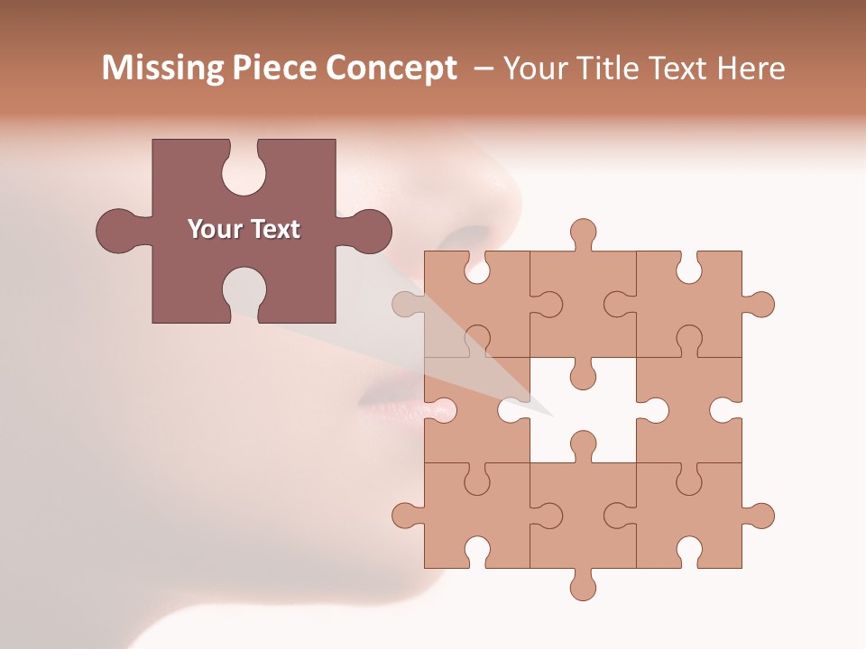 Fashion Female Charming PowerPoint Template