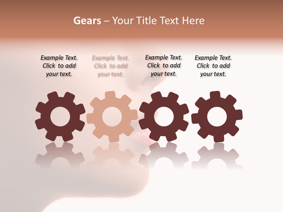 Fashion Female Charming PowerPoint Template