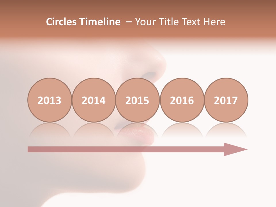 Fashion Female Charming PowerPoint Template