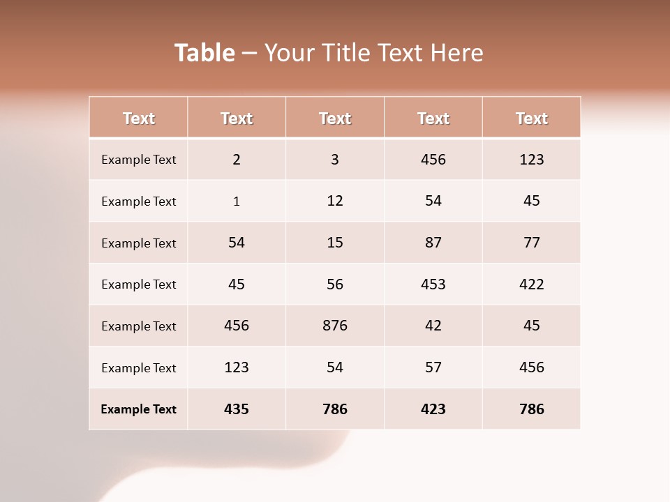 Fashion Female Charming PowerPoint Template