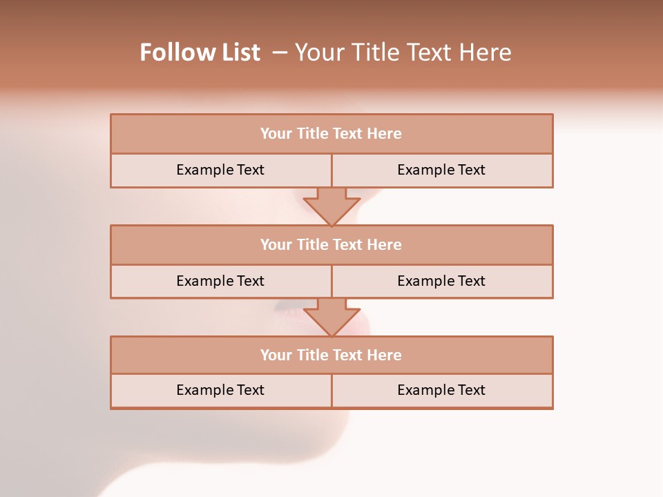 Fashion Female Charming PowerPoint Template