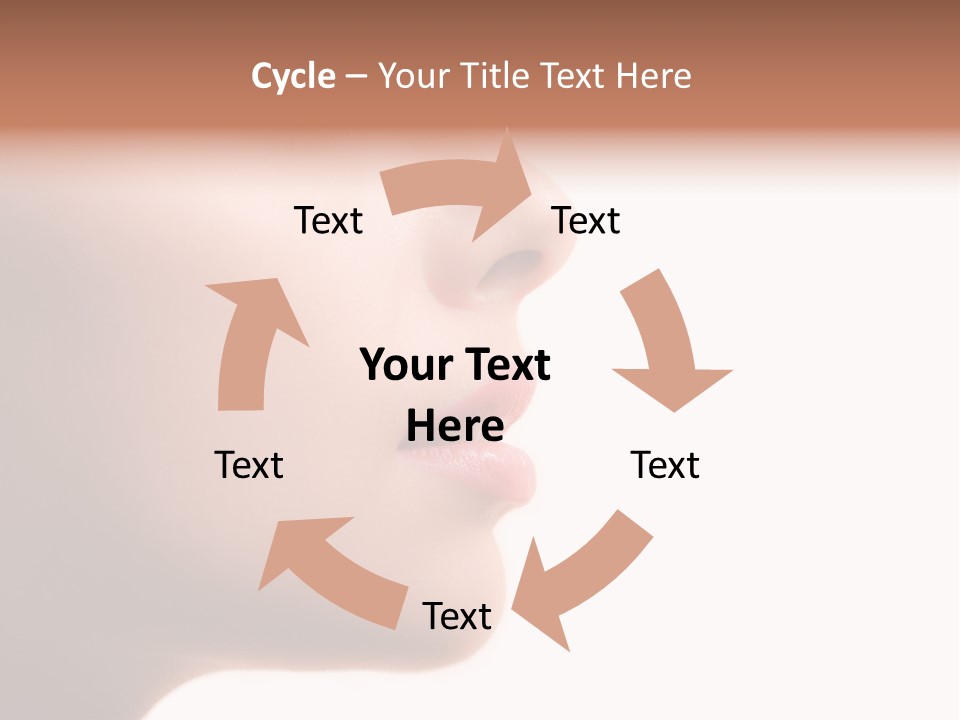 Fashion Female Charming PowerPoint Template