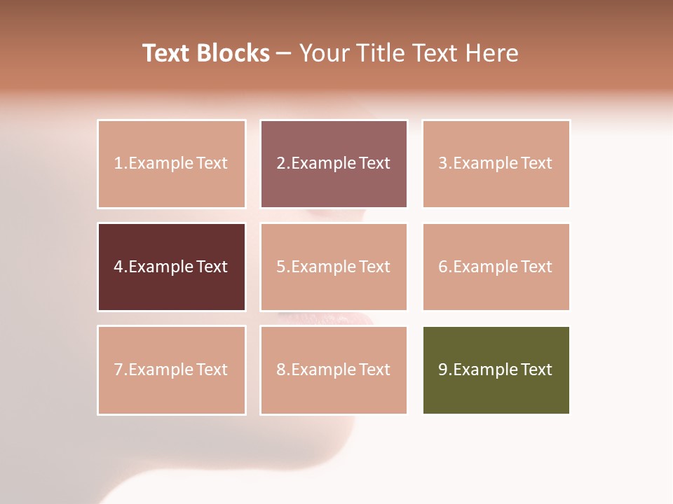 Fashion Female Charming PowerPoint Template