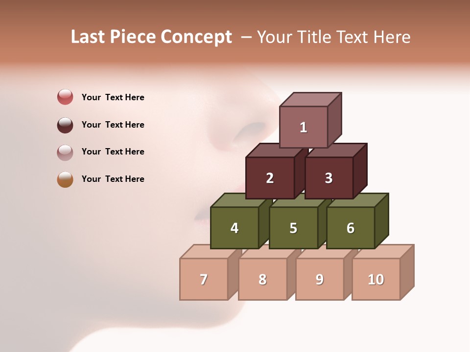 Fashion Female Charming PowerPoint Template