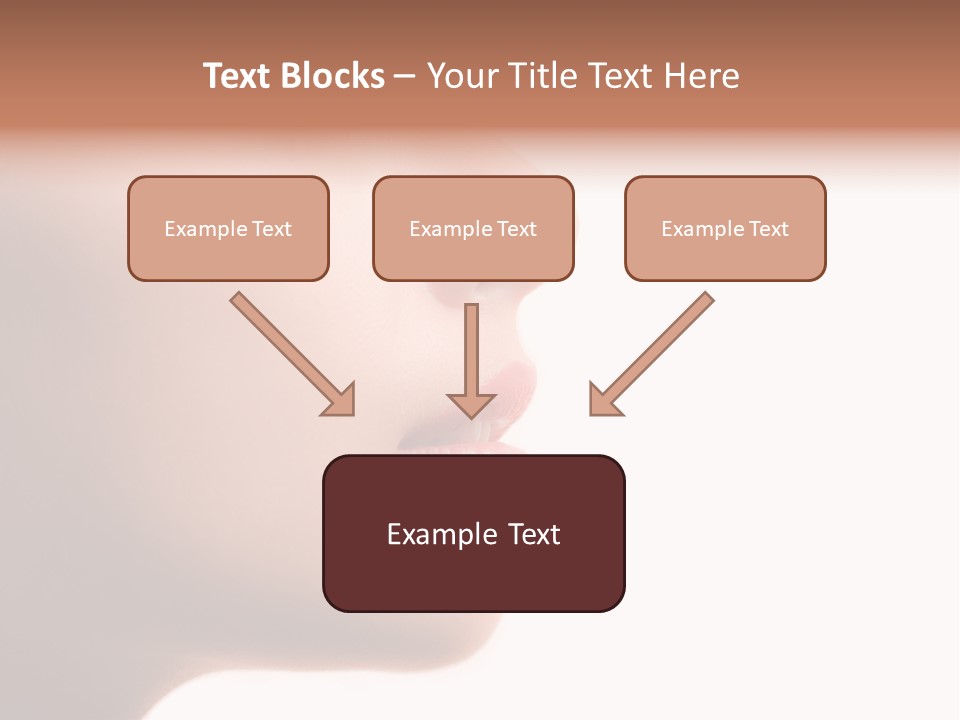 Fashion Female Charming PowerPoint Template