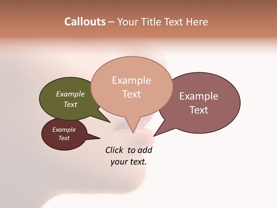 Fashion Female Charming PowerPoint Template