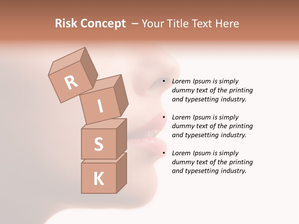 Fashion Female Charming PowerPoint Template