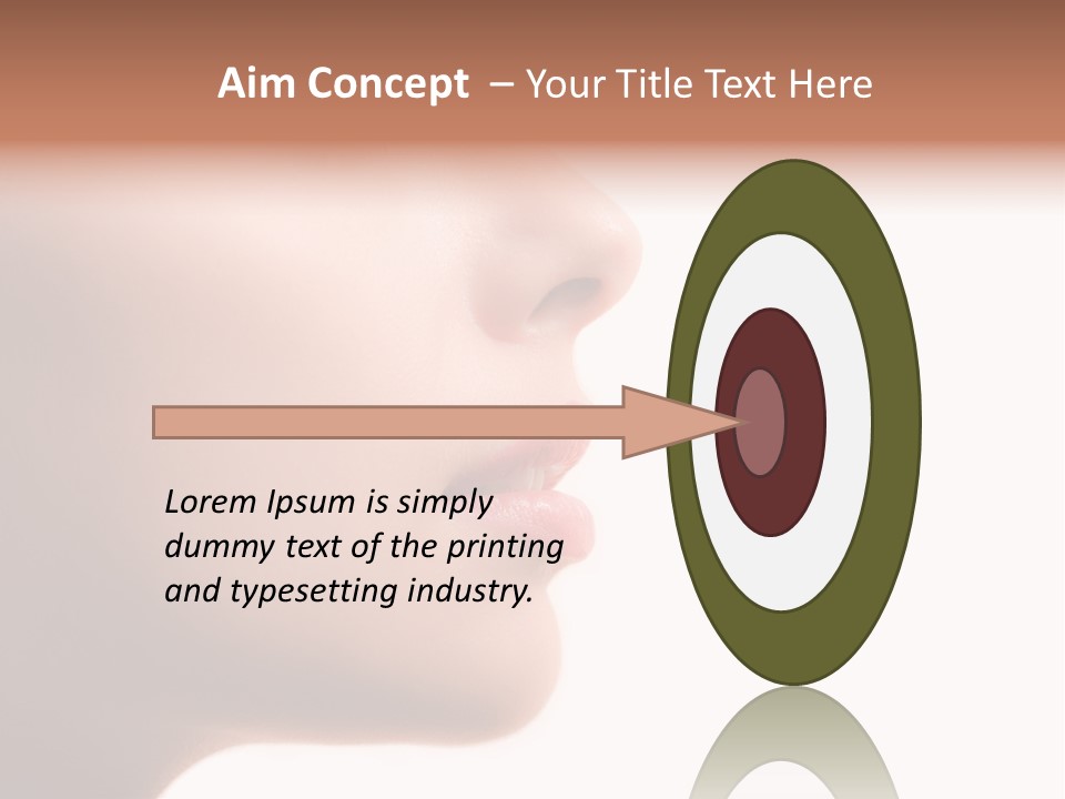 Fashion Female Charming PowerPoint Template