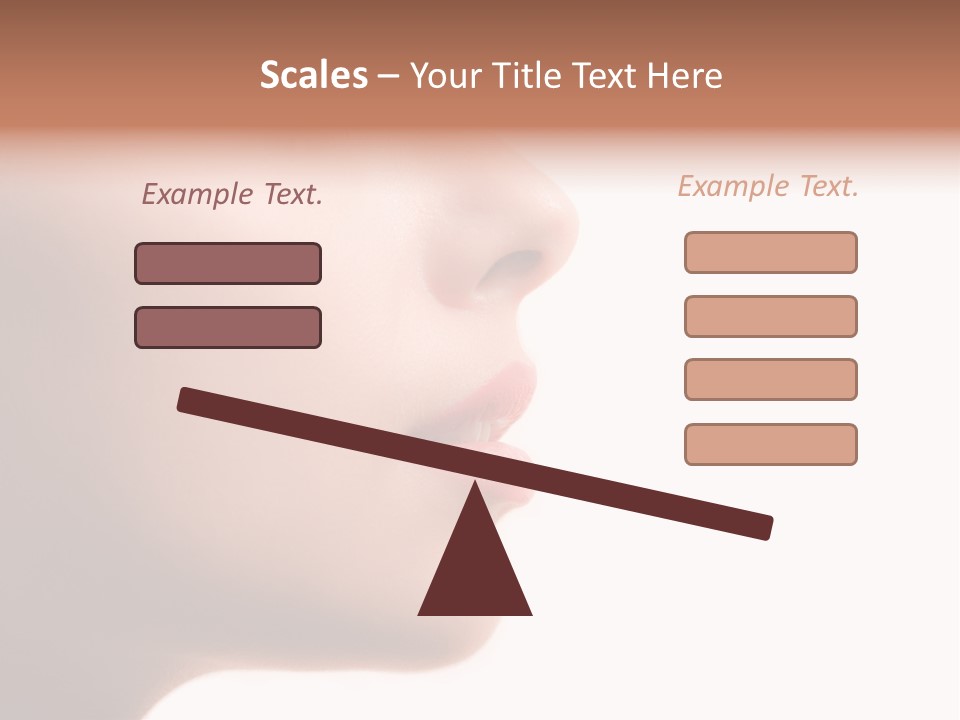 Fashion Female Charming PowerPoint Template