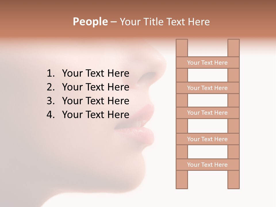 Fashion Female Charming PowerPoint Template