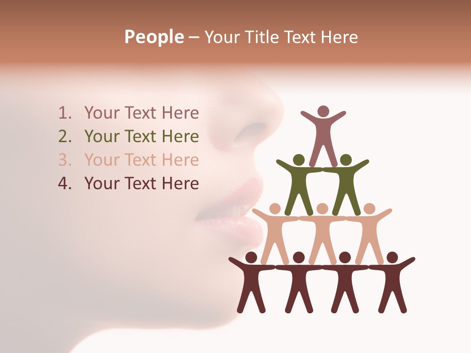 Fashion Female Charming PowerPoint Template