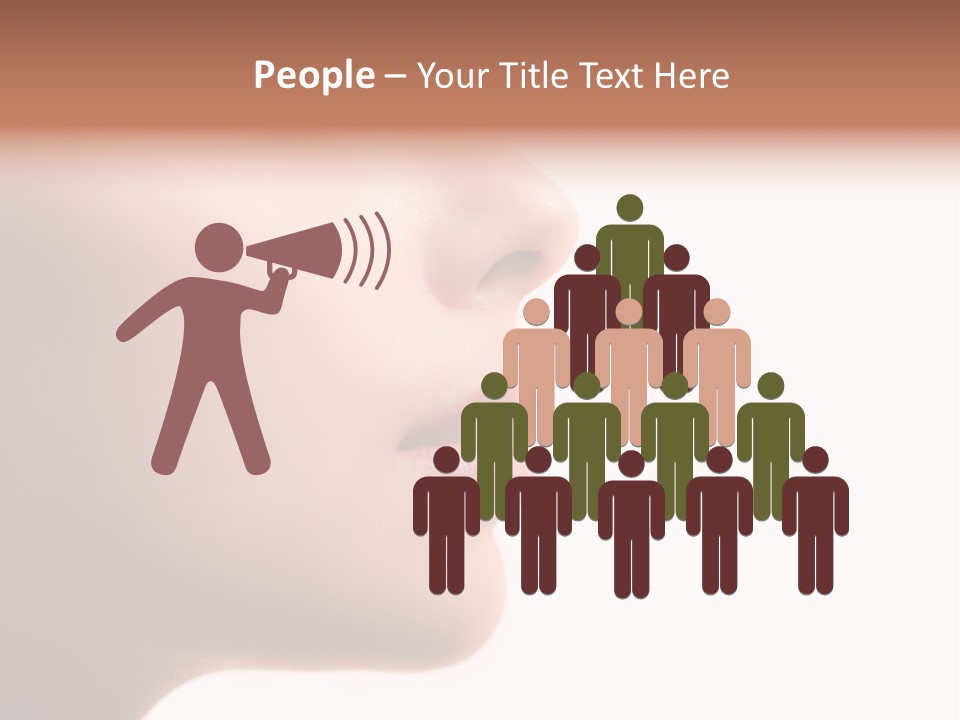 Fashion Female Charming PowerPoint Template