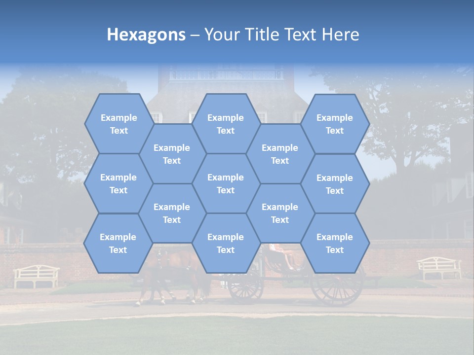 Colonial Virginia Mansion PowerPoint Template