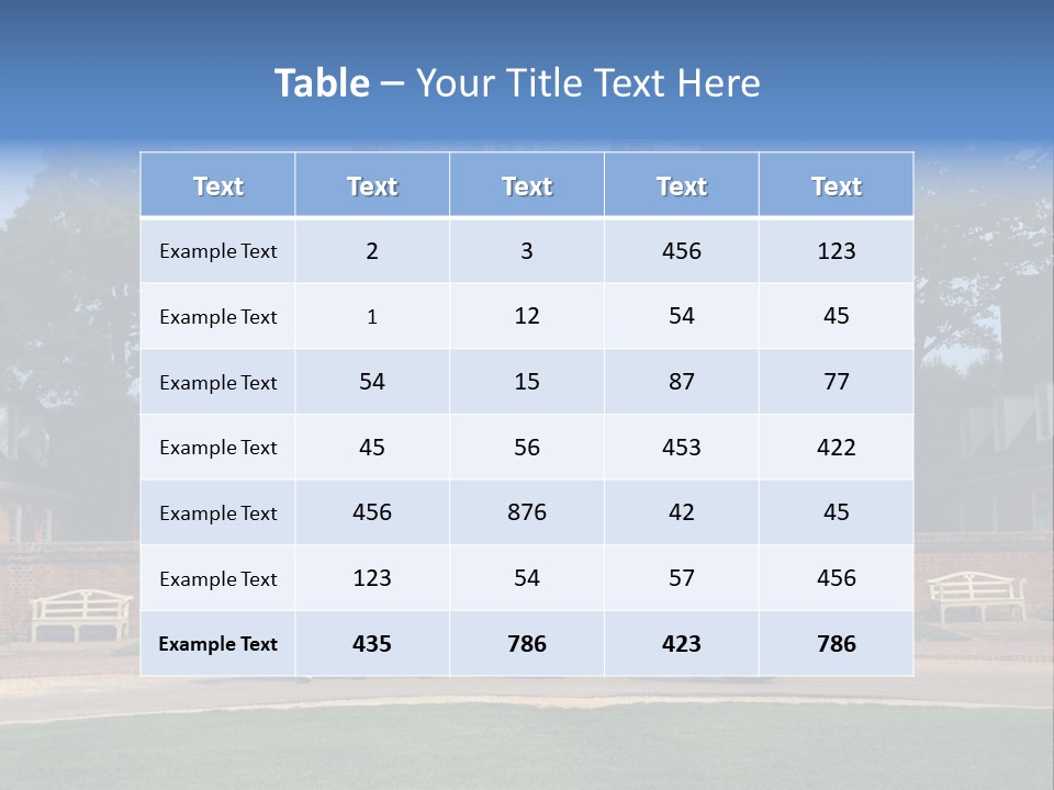 Colonial Virginia Mansion PowerPoint Template