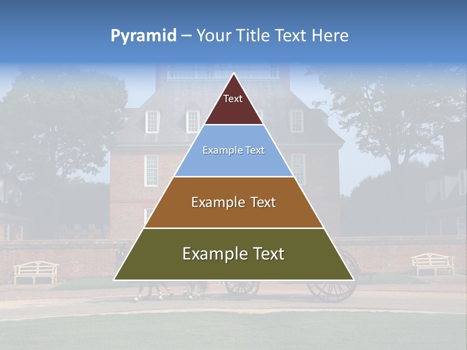 Colonial Virginia Mansion PowerPoint Template