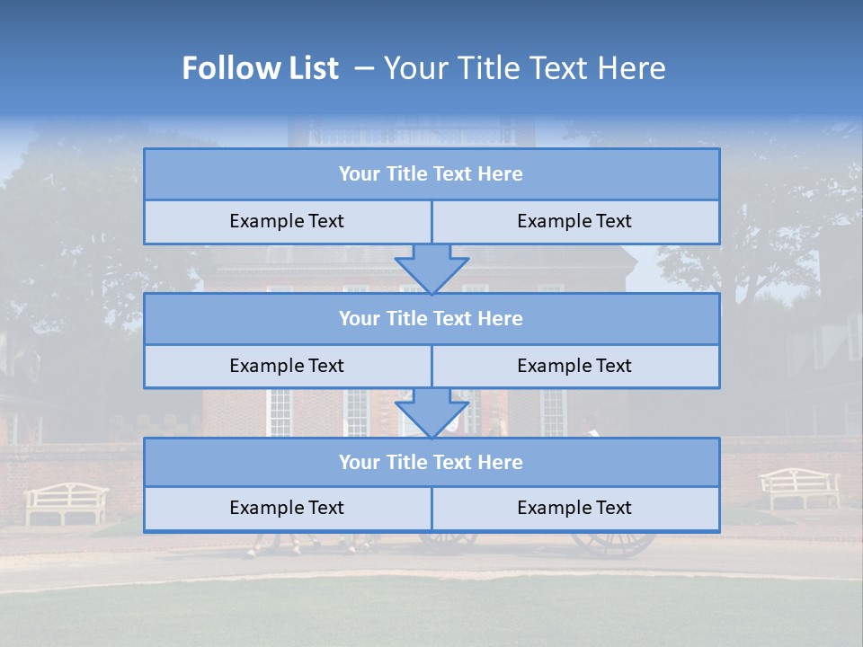 Colonial Virginia Mansion PowerPoint Template