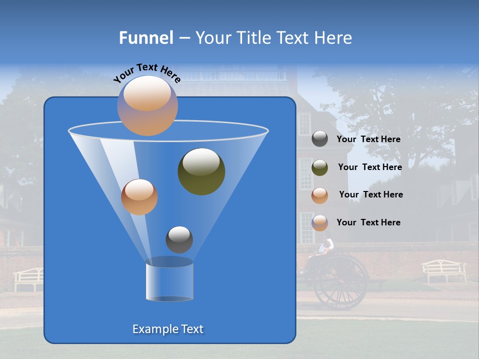 Colonial Virginia Mansion PowerPoint Template