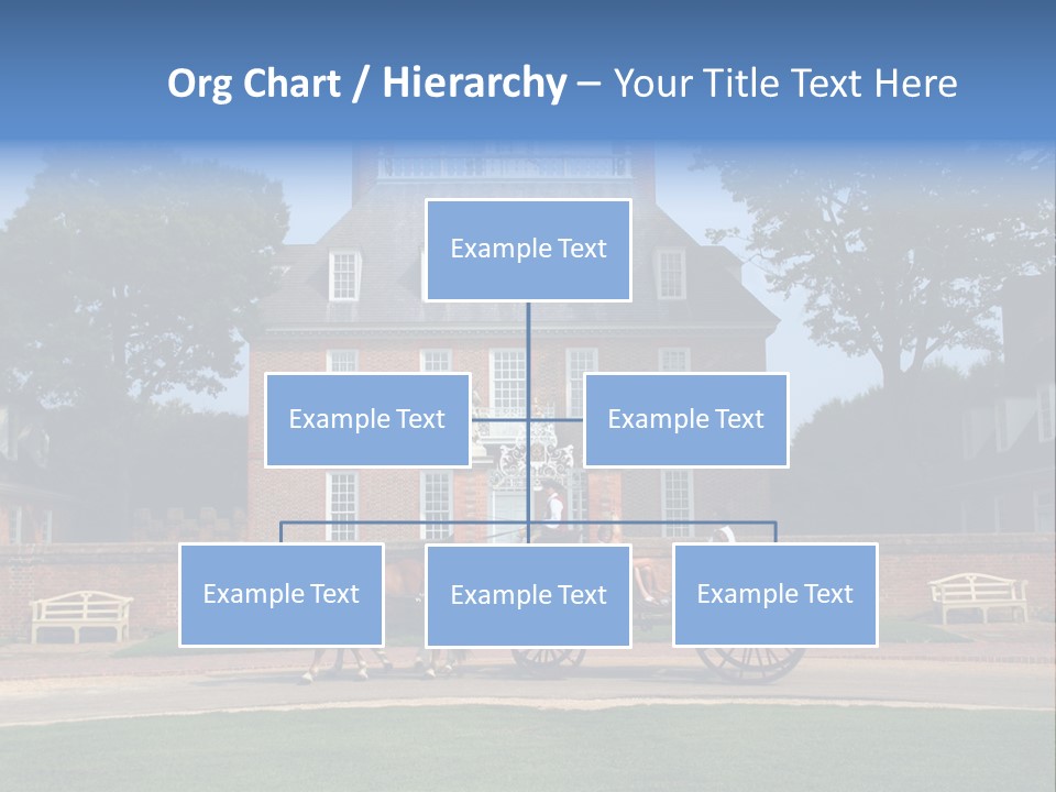 Colonial Virginia Mansion PowerPoint Template