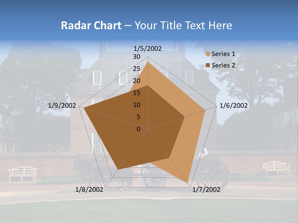 Colonial Virginia Mansion PowerPoint Template