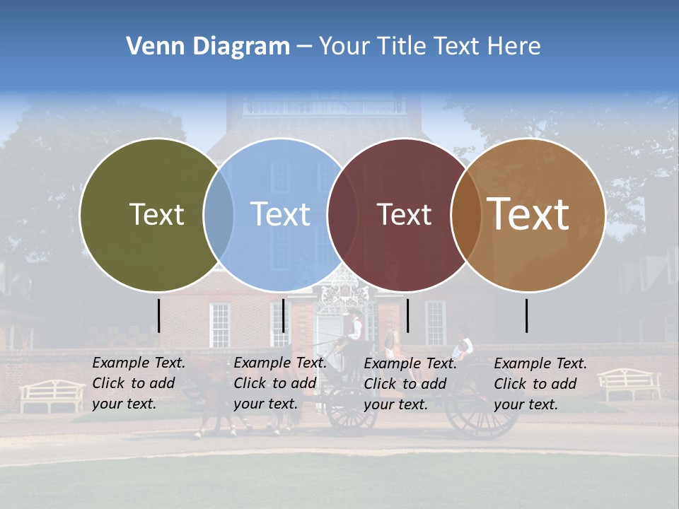 Colonial Virginia Mansion PowerPoint Template