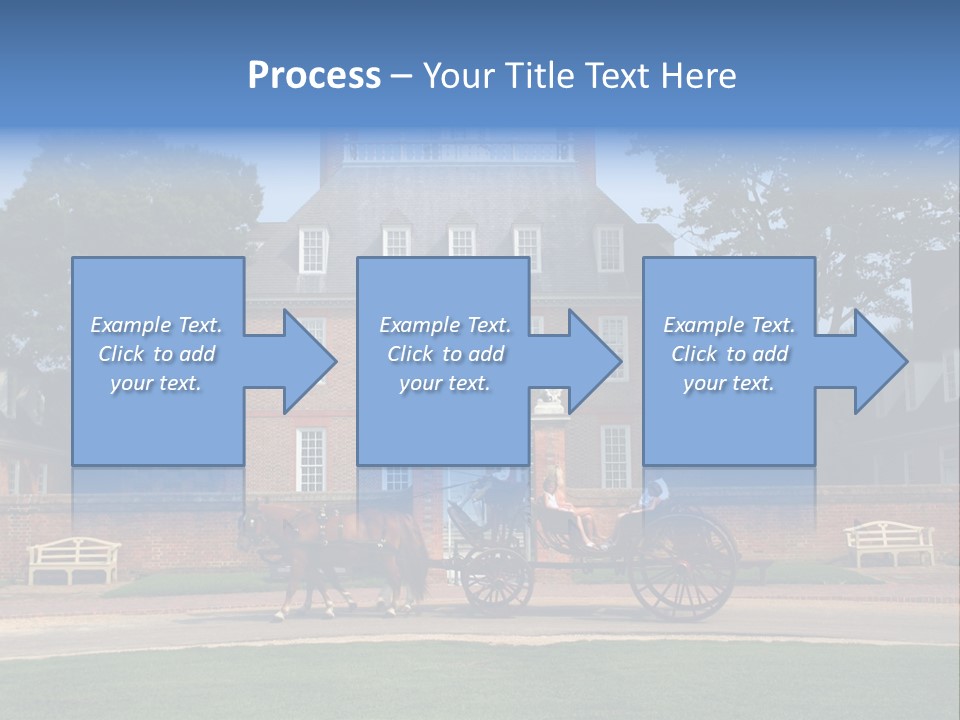 Colonial Virginia Mansion PowerPoint Template