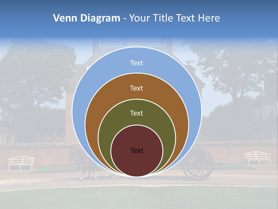 Colonial Virginia Mansion PowerPoint Template