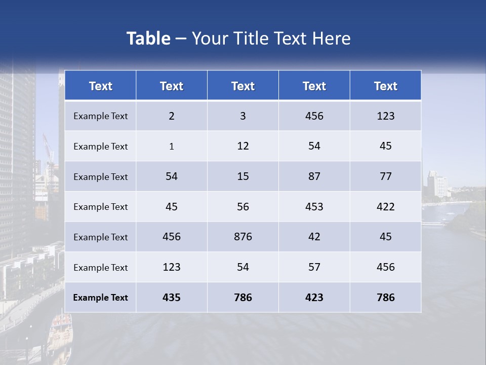 Bridge Story Sky PowerPoint Template