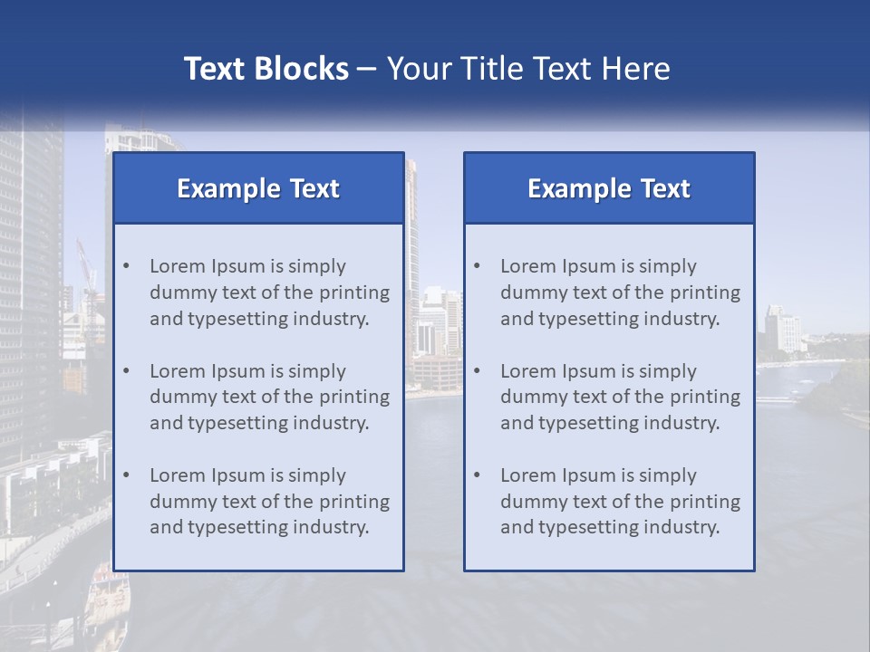 Bridge Story Sky PowerPoint Template