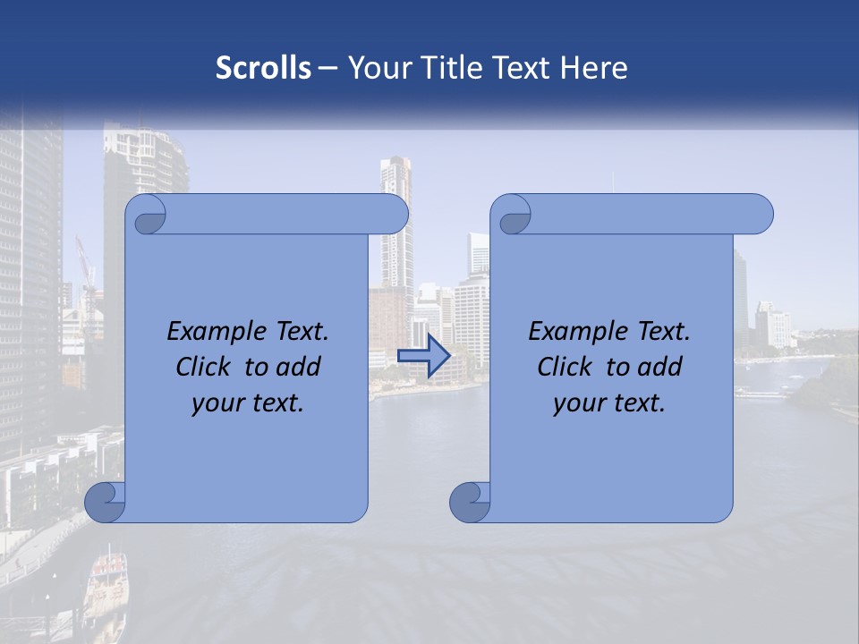Bridge Story Sky PowerPoint Template