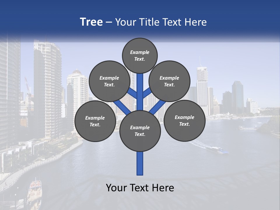 Bridge Story Sky PowerPoint Template
