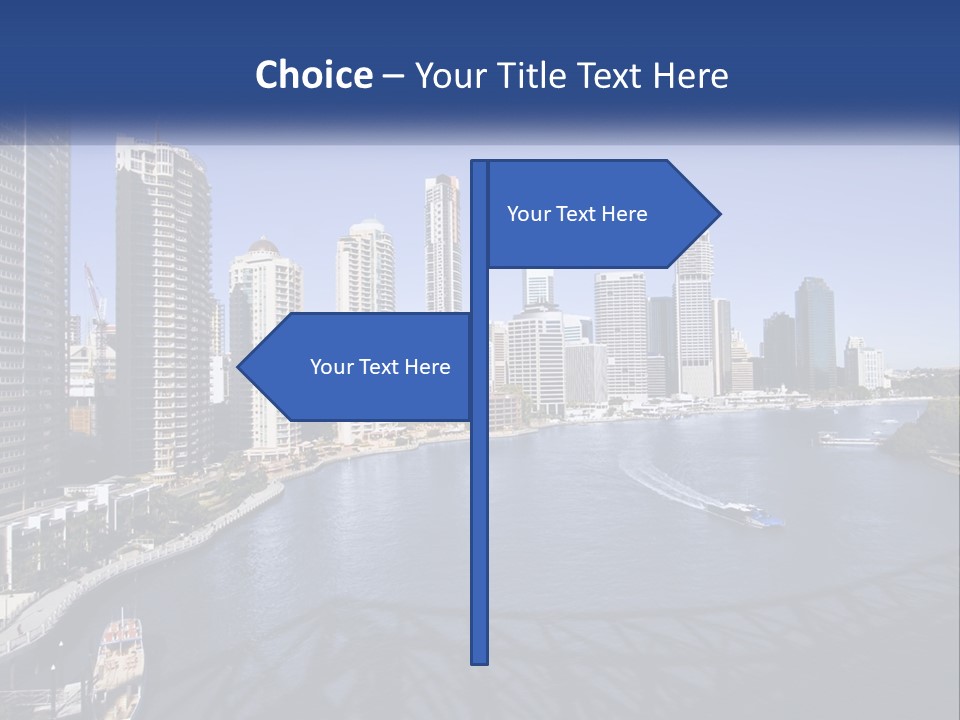 Bridge Story Sky PowerPoint Template