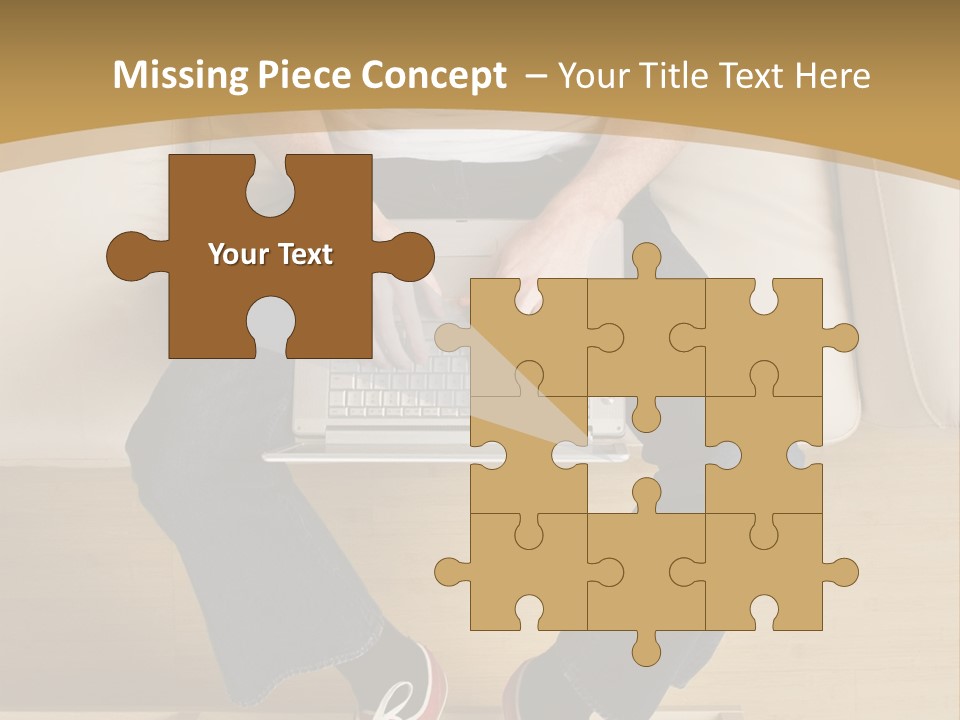 Computer Length Domestic PowerPoint Template
