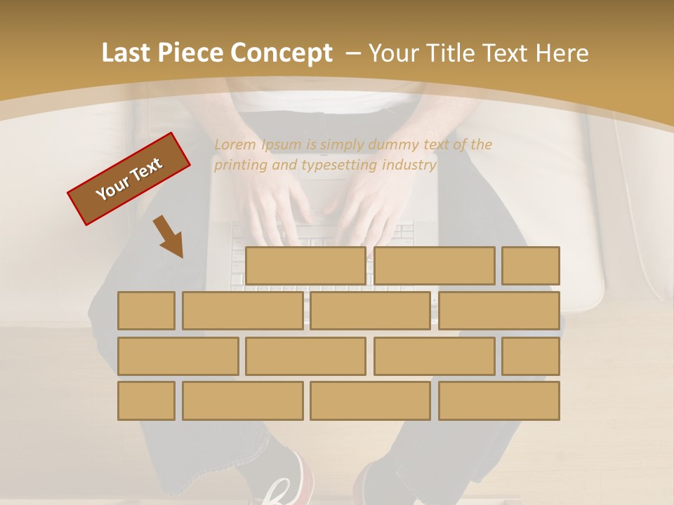 Computer Length Domestic PowerPoint Template