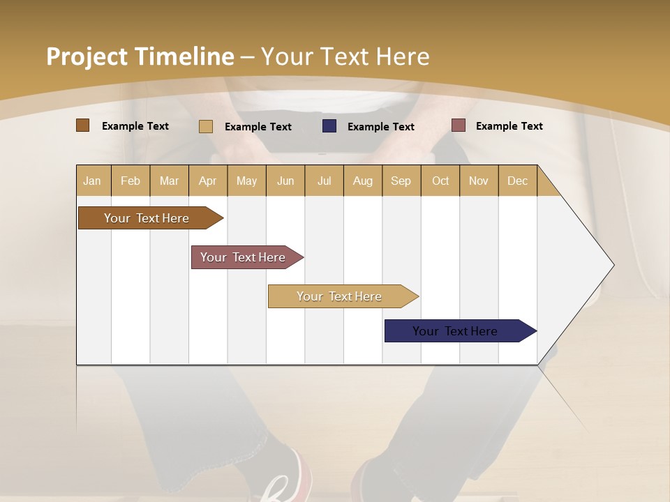 Computer Length Domestic PowerPoint Template