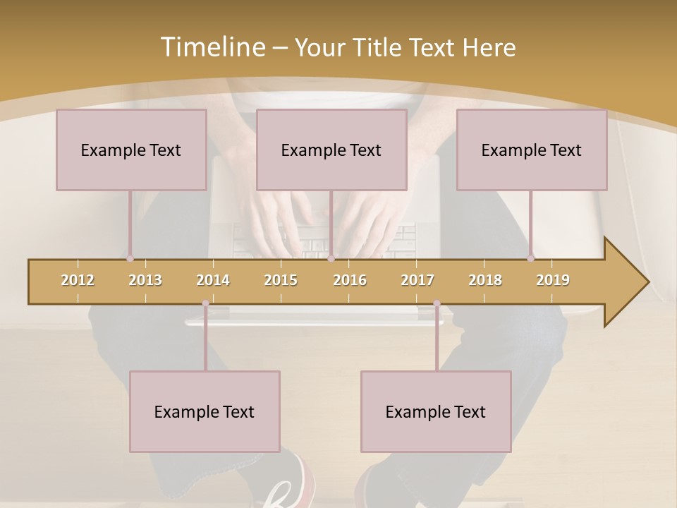 Computer Length Domestic PowerPoint Template
