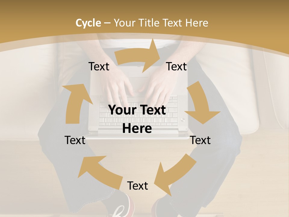 Computer Length Domestic PowerPoint Template