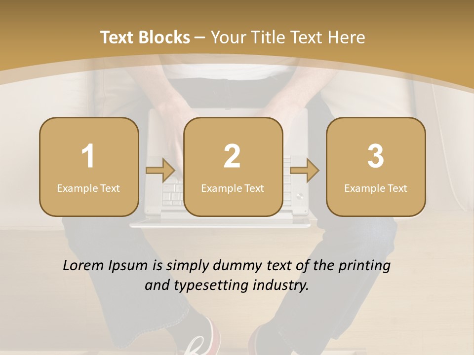 Computer Length Domestic PowerPoint Template