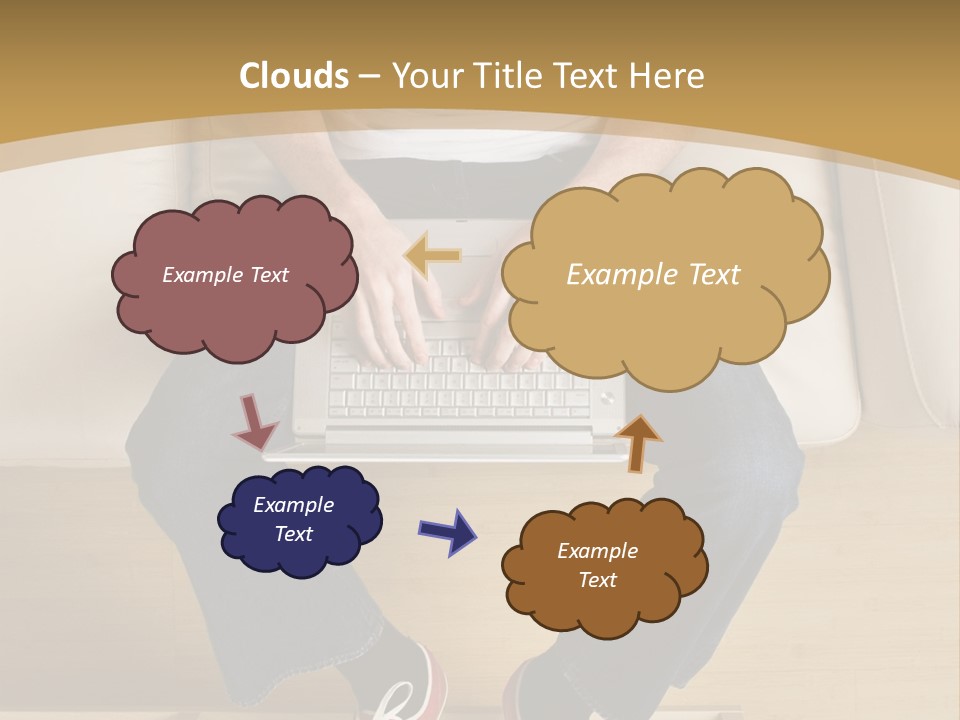 Computer Length Domestic PowerPoint Template