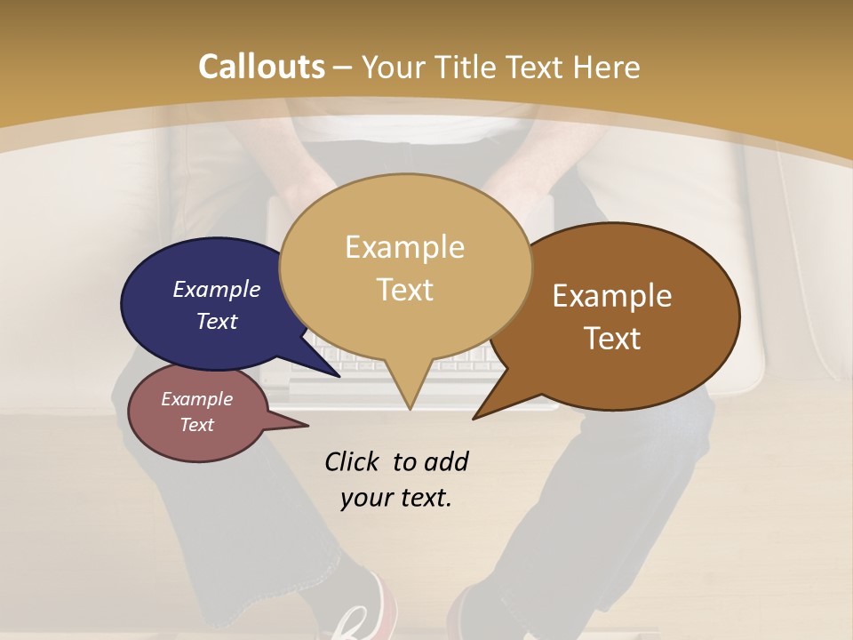 Computer Length Domestic PowerPoint Template