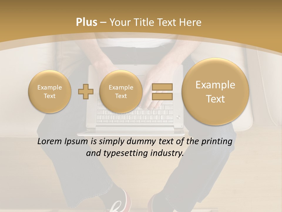 Computer Length Domestic PowerPoint Template