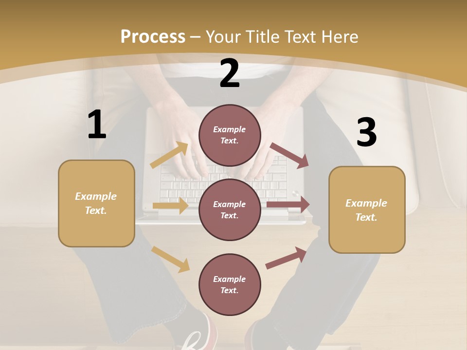 Computer Length Domestic PowerPoint Template