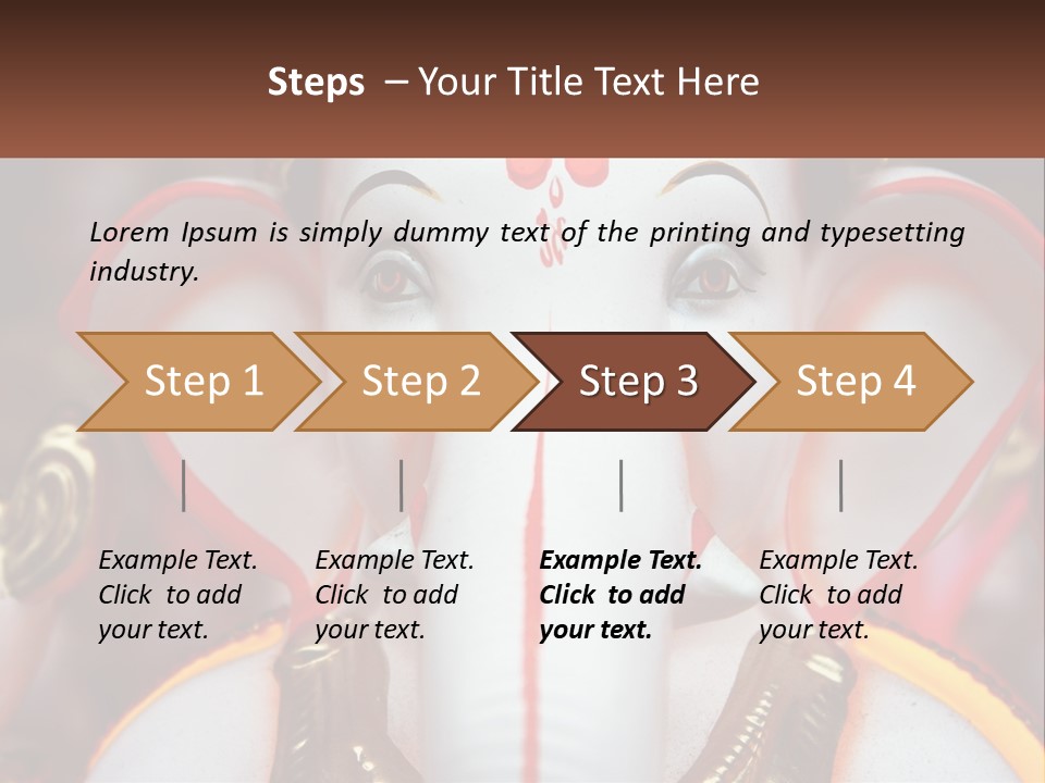 Mythology Design Faith PowerPoint Template