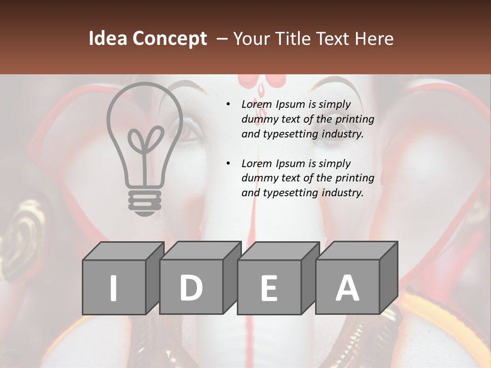 Mythology Design Faith PowerPoint Template