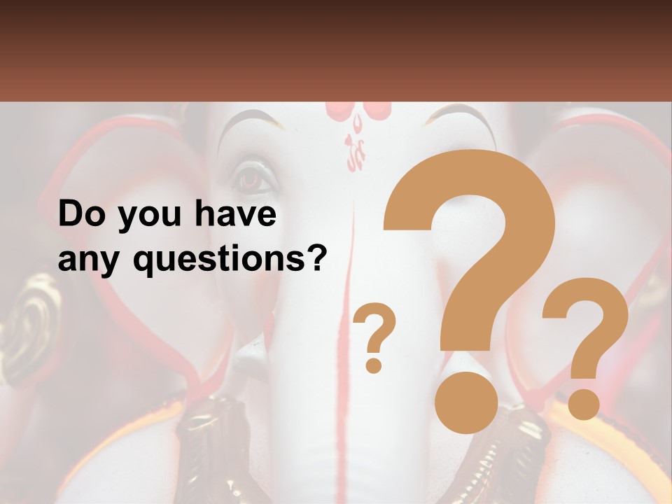 Mythology Design Faith PowerPoint Template